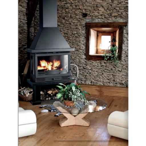 Chimenea de Leña Salgueda Modelo DANA 12 KW [3]