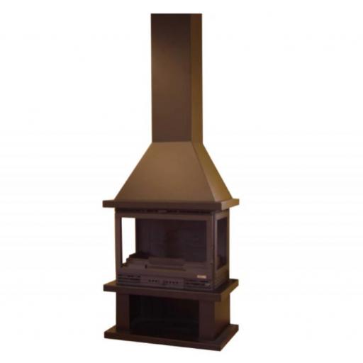 Chimenea de Leña Salgueda Modelo DANA 12 KW [5]