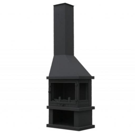 Chimenea de Leña Salgueda Modelo DANA 12 KW [1]