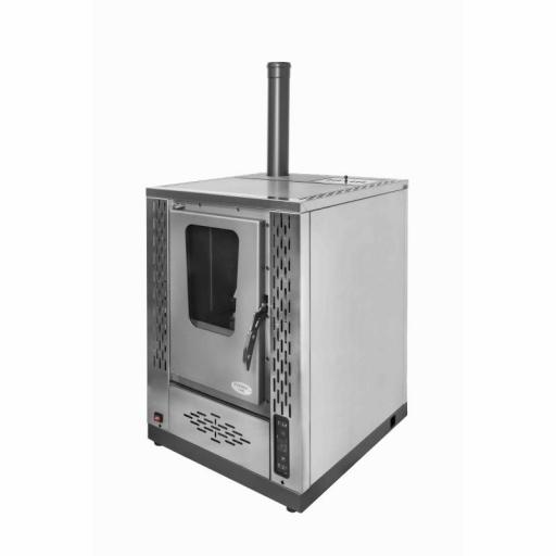 ESTUFA - COCINA  DE PELLETS - MODELO SAMANTHA INOX [3]