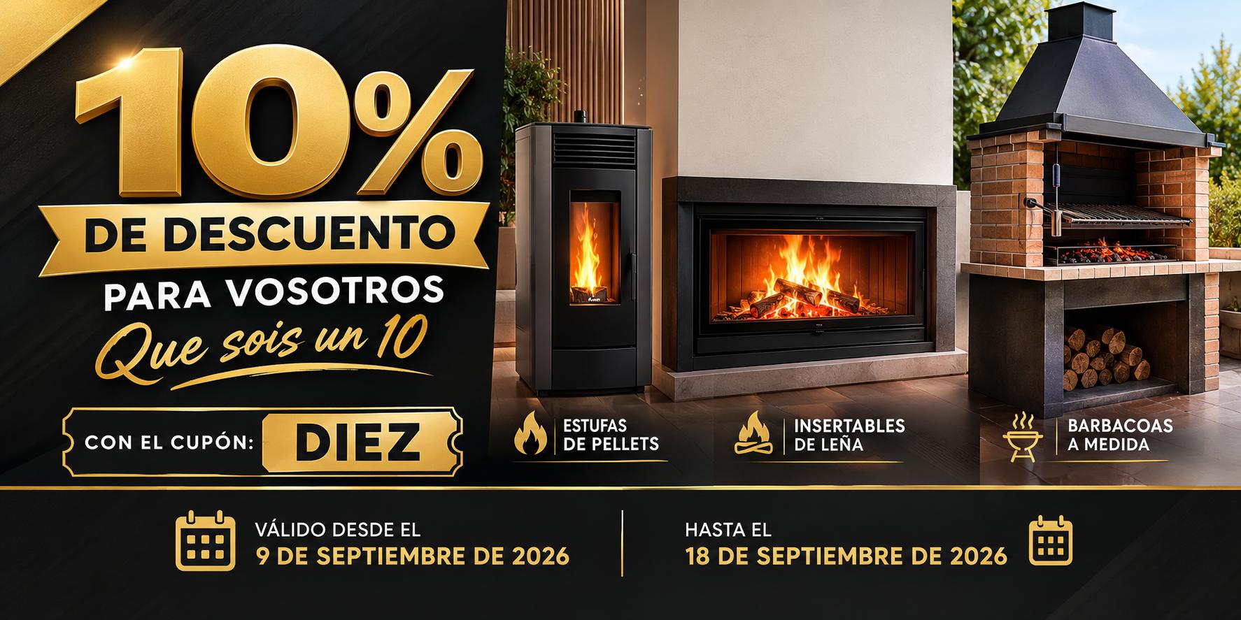 10 % DE DESCUENTO