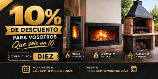10 % DE DESCUENTO