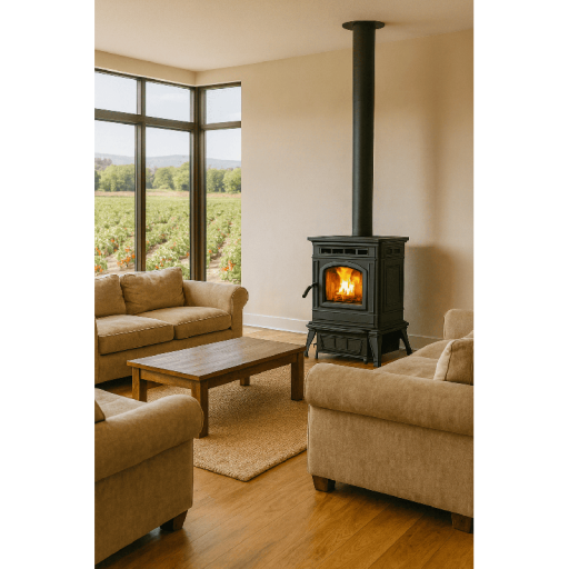 ESTUFA DE PELLETS - MODELO MÁXIMA FUNDICIÓN 10 KW