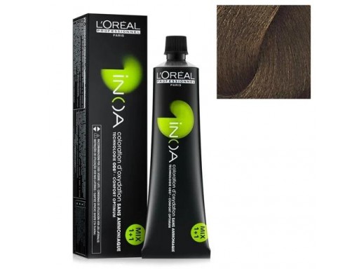 L'Oréal - Tinte INOA sin amoniaco 5.0 Castaño Claro Cobertura Profunda 60 ml [0]