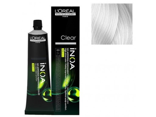 L'Oréal - Tinte INOA sin amoniaco CLEAR 60 ml