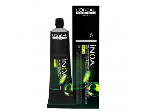 L'Oréal - Tinte INOA sin amoniaco 6 Rubio Oscuro 60 ml