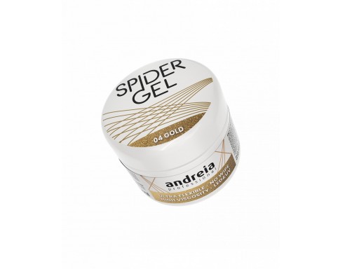 Andreia  Profesional Spider gel para Decoración de uñas 4grs 04 - Gold [1]