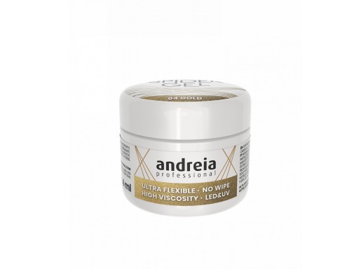 Andreia  Profesional Spider gel para Decoración de uñas 4grs 04 - Gold [2]