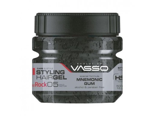 Vasso Mnemonic Styling Gum The Rock 500ml [0]