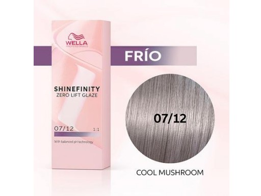 Wella - Coloración SHINEFINITY 07/12 Rubio Medio Ceniza Mate 60 ml [0]