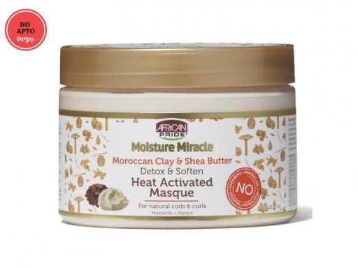 African Pride Moist Miracle Marrocan Clay & Shea Butter Masque 12oz [0]