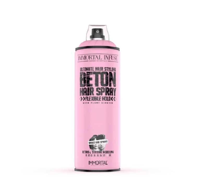 IMMORTAL Infuse Pink Power Beton Hair Spray 400ml
