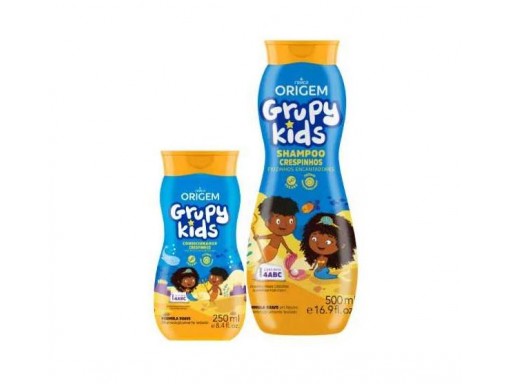 Origem Grupy Kids Kit Shampoo+Cond. Crespinhos 500+250ml [1]