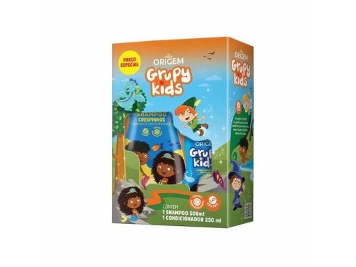 Origem Grupy Kids Kit Shampoo+Cond. Crespinhos 500+250ml