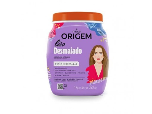 Origem Nazca Liso  desmaiado  Hidratación Intensiva 1kg 