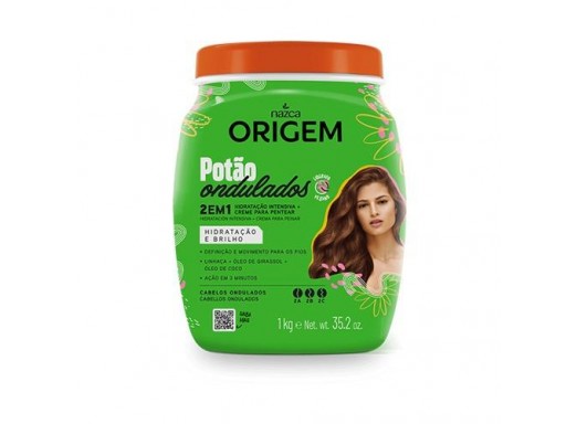 Origem Nazca Potao Ondulado 2 en 1 Hidratación y brillo 1kg 