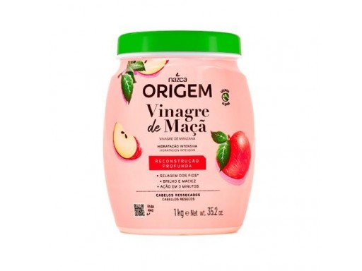 Origem Nazca Vinagre Manzana  Hidratación Intensiva 1kg 