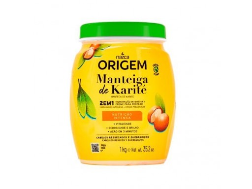 Origem Nazca Manteca de Karité  2 en 1 Hidratación Intensiva 1kg 