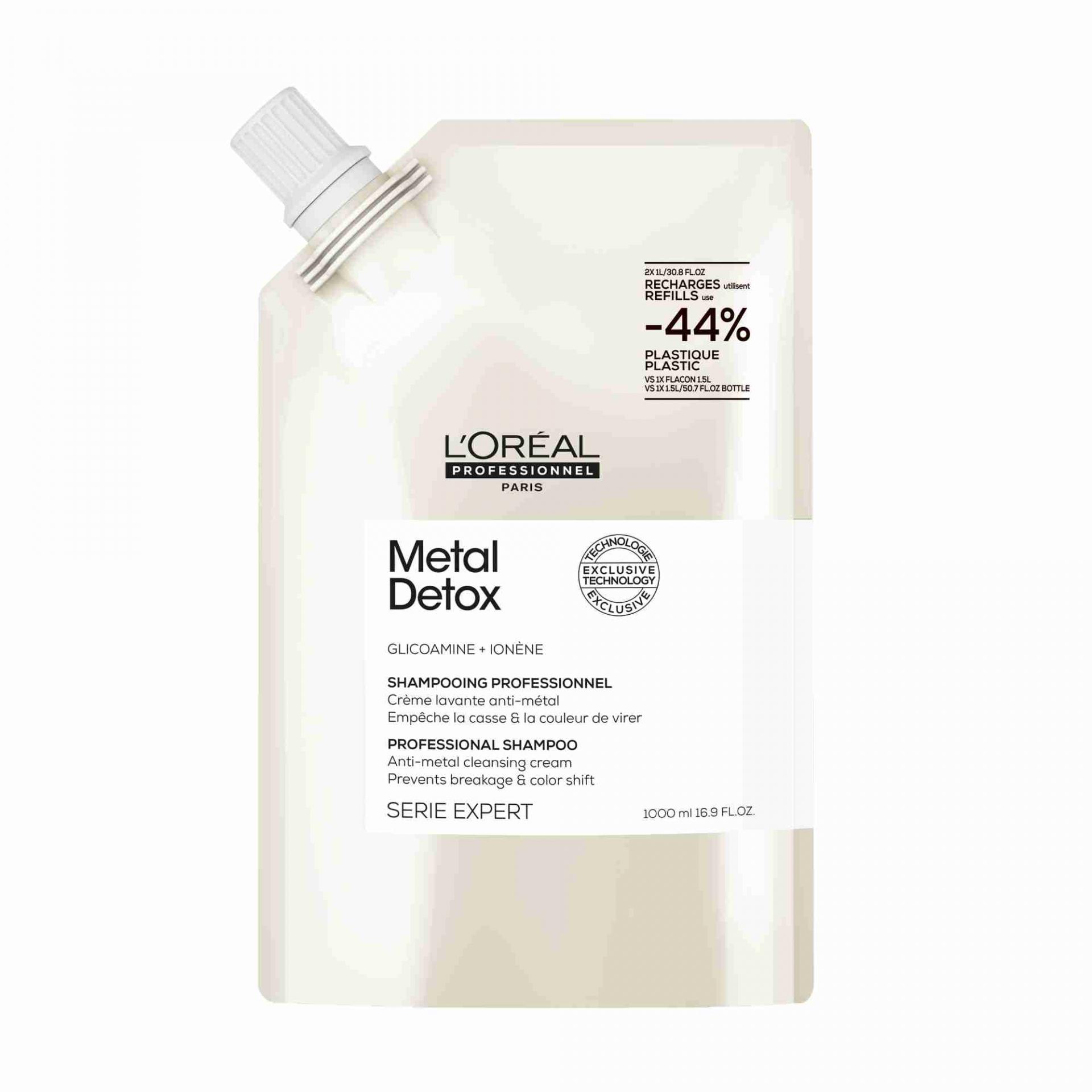 L’ORÉAL Serie Expert Champú Anti-Metales Metal Detox 1000Ml - Refill