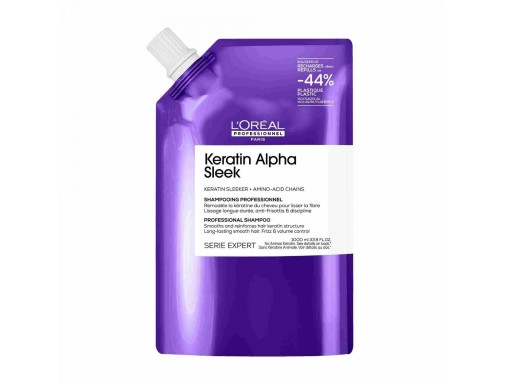Loreal Keratin Alpha Sleek champu 1000ml
