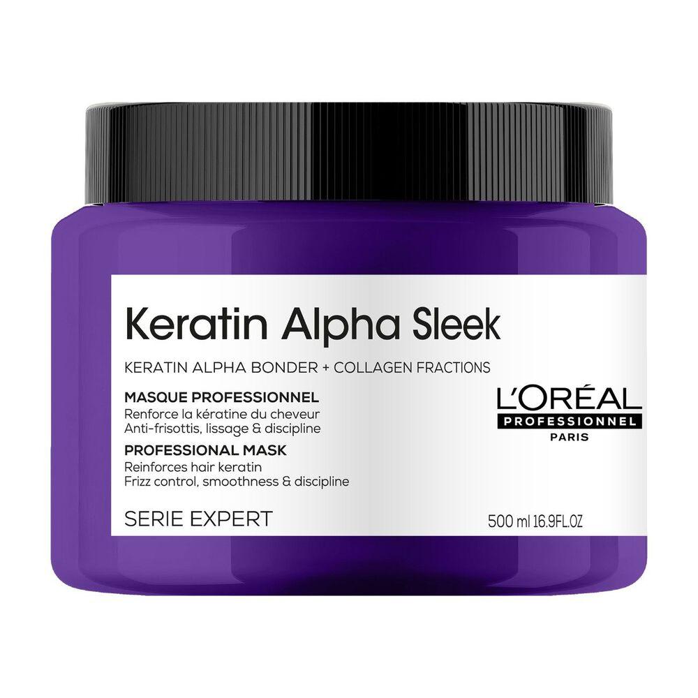 Loreal Keratin Alpha Sleek Mascarilla 500ml