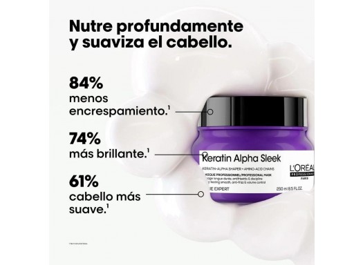 Loreal Keratin Alpha Sleek Mascarilla 250ml [1]