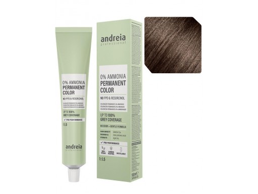 Andreia Coloración Permanente Sin Amoniaco 100ml Be You - 4.8