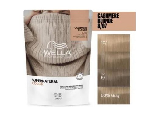 Wella Super Natural Color 120gr - 8/07