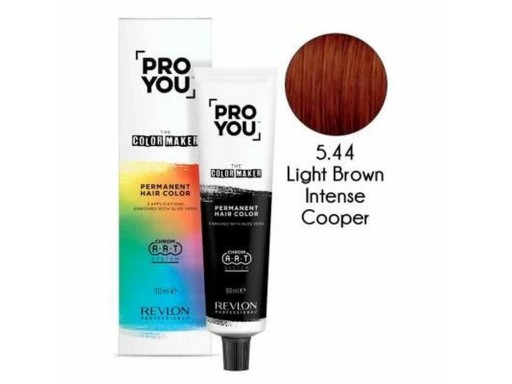 Revlon ProYou The Color Maker Tinte para el Cabello Permanente 90Ml  Nº 5.44 LIGHT BROWN INTENSE COOPER
