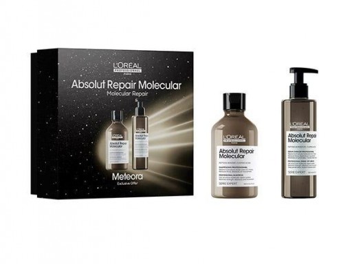 L`Oreal Absolut Repair Molecular Duo Set  Cofre de Navidad