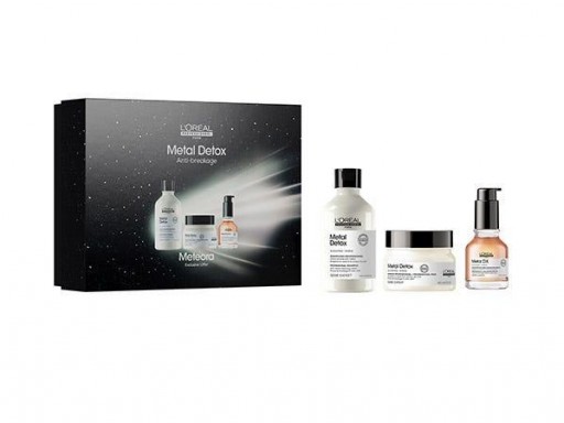 L`Oreal Metal Detox Trio Set  Cofre de Navidad