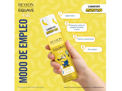 Revlon Equave Kids Minions Acondicionador Desenredante Agua de peinado 200ml [1]