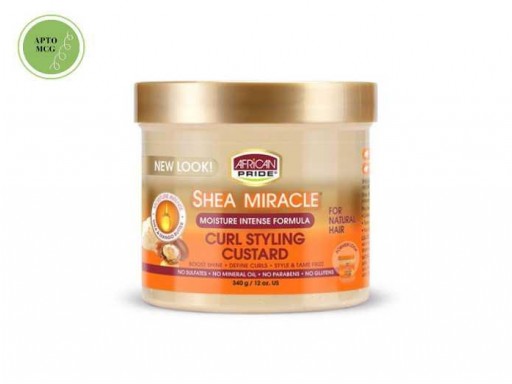 African Pride Shea Butter Miracle Curl Styling Custard 355ml