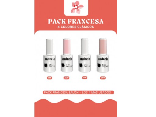 Andreia  Profesional Gel Polish Pack Francesa