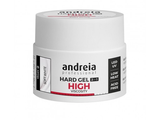 Andreia Professional Hard Gel 44gr - Soft White