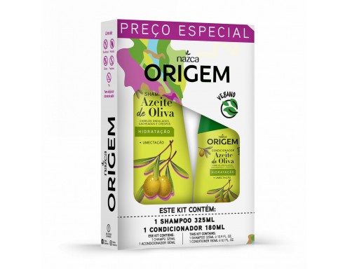 ORIGEM Kit Shampoo + Cond. Azeite de Oliva 325+180ml [0]