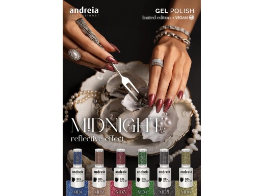 Andreia  Profesional Gel Polish 10,5ml Cor- MD3 Edicion Limitada Reflective Effect [3]