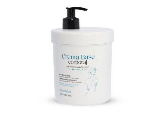 Nirvana Crema Base de Masaje 1Lt