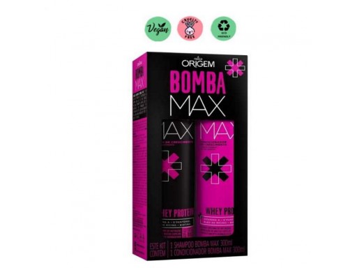Origem Nazca Kit Shampoo + Cond. Bomba Max