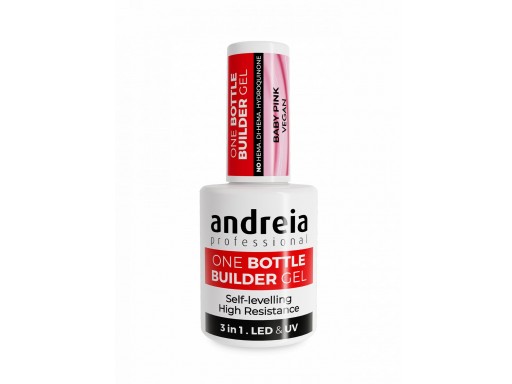 Andreia Professional One Bottle Builder Gel  - Gel de Construcción 3 en 1 - 14ml - Baby Pink [0]