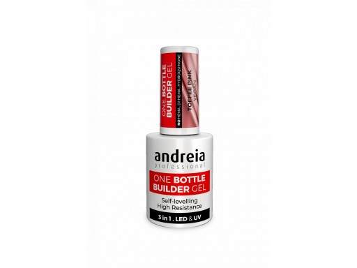 Andreia Professional One Bottle Builder Gel  - Gel de Construcción 3 en 1 - 14ml - Toffee Pink