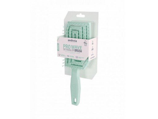 Andreia Cepillo Pocket Pro Wave Detangler - Verde