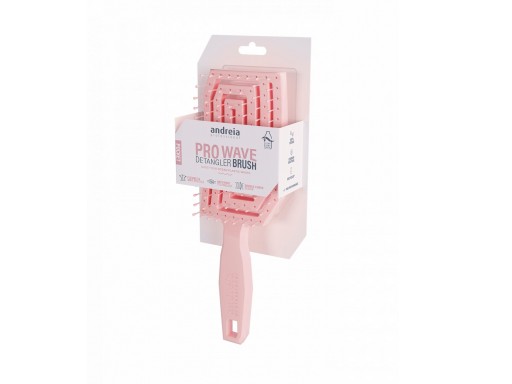 Andreia Cepillo Pocket Pro Wave Detangler - Rosa
