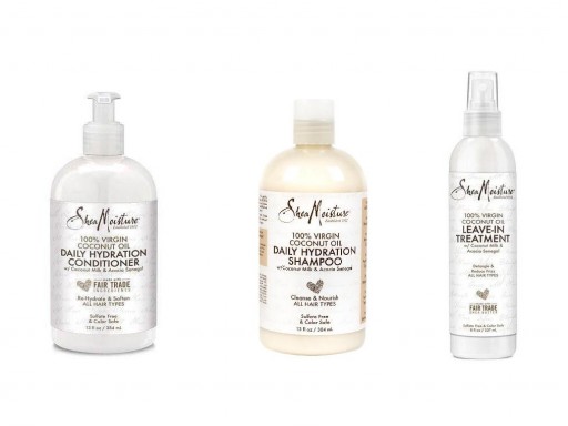 Pack Shea Moisture 100% Virgin Coconut 