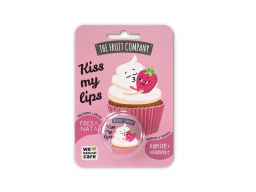 The Fruit Company Bálsamo Labial Fresa Nata KISS MY LIPS 10gr