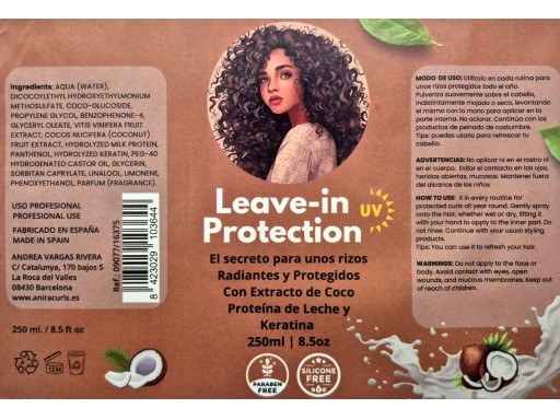 Anira Curls Leave-in Protection 250ml [2]