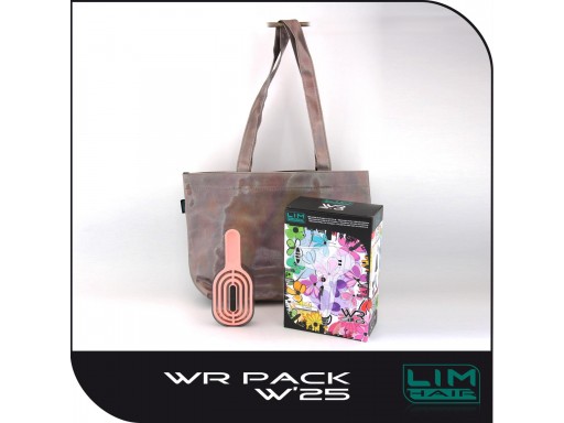 Limhair Pack Secador de viaje Flores + Cepillo + Neceser