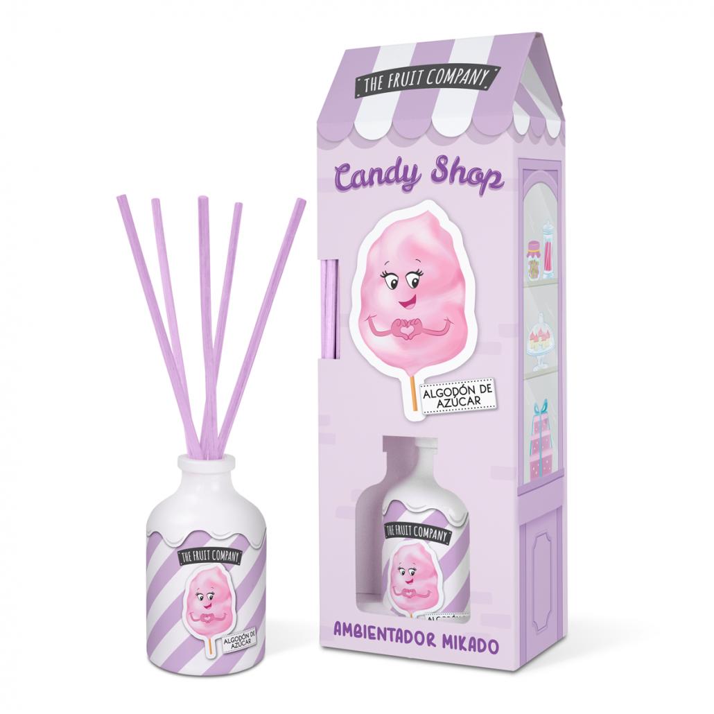 The Fruit Company Ambientador Mikado Algodon de Azucar 40ml