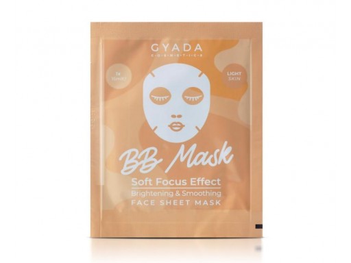 Gyada Facial BB Mask - Brightening & Smoothing Sheet Mask - Light