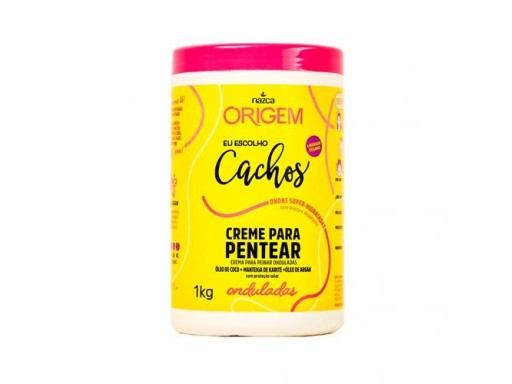 Origem Nazca Crema de Peinar  Onduladas 1Kg